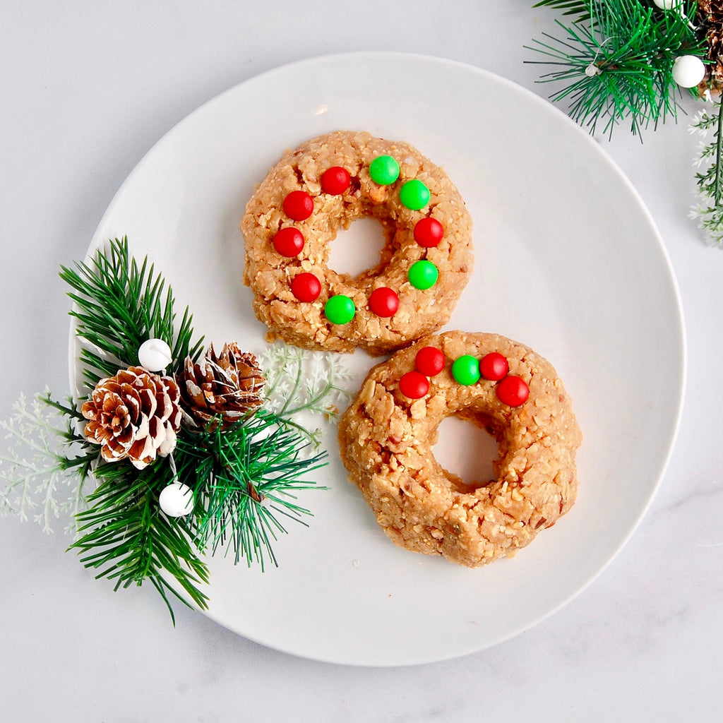 Peanut Butter Wreaths