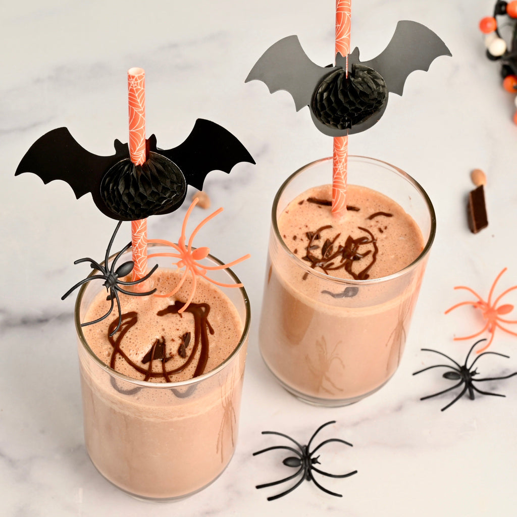 Pumpkin Peanut Butter Milkshakes