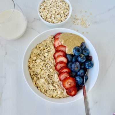 Date Oat Milk Porridge